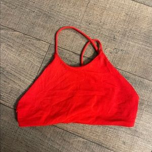 Red Halter Jolyn Top